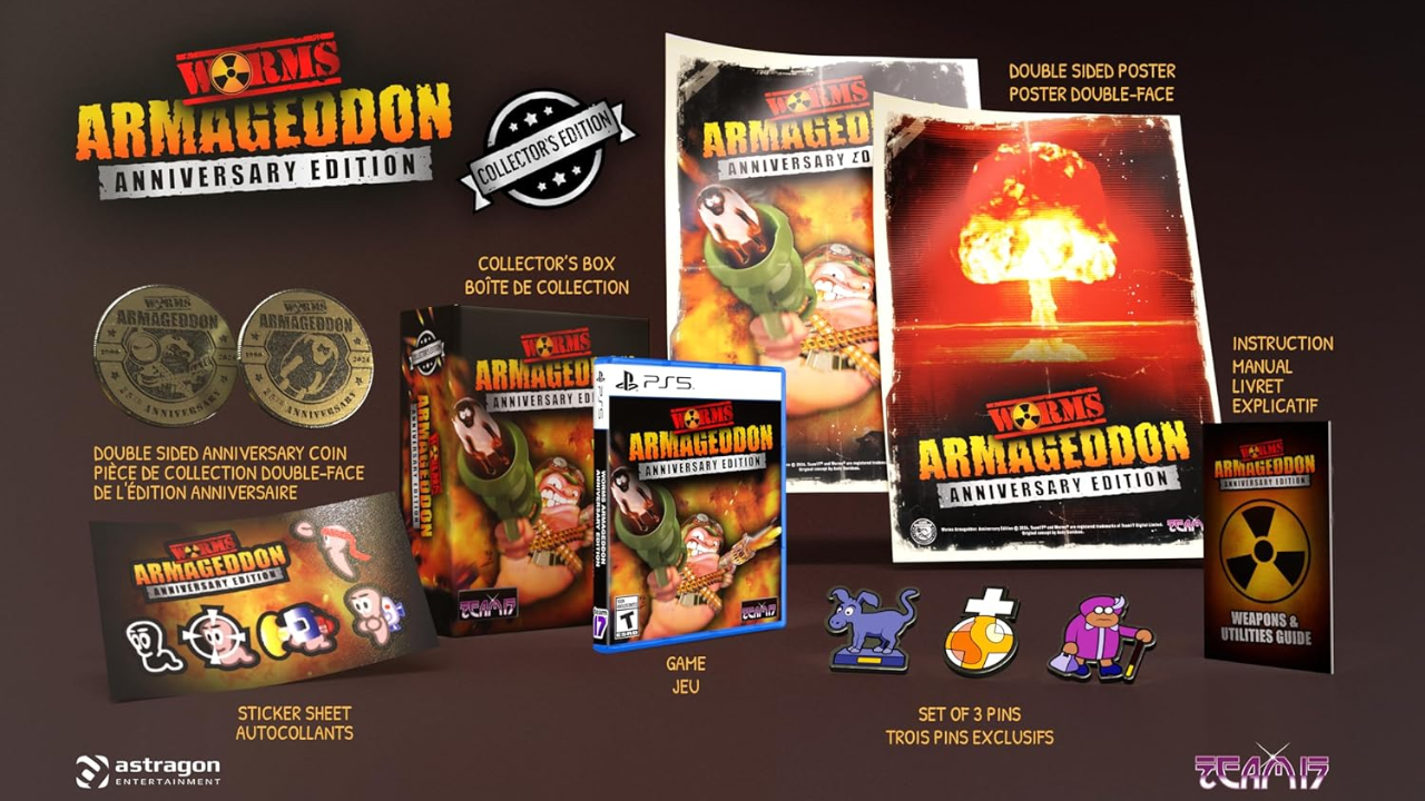 Worms Armageddon Anniversary Fiziksel Bir Koleksiyoncu Sürümü Alıyor