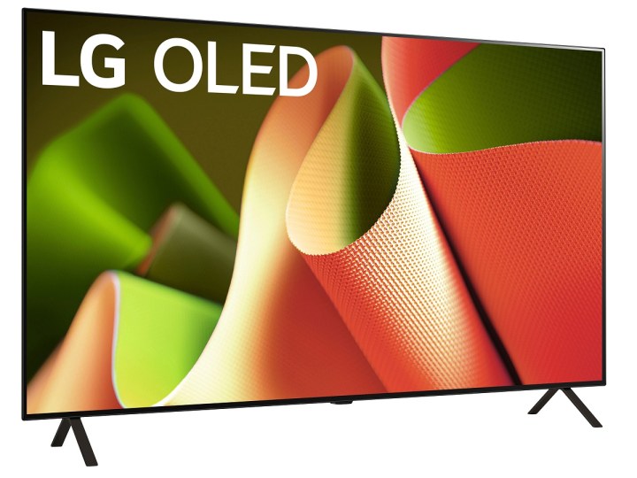 Beyaz arka planda LG B4 Serisi OLED 4K TV.