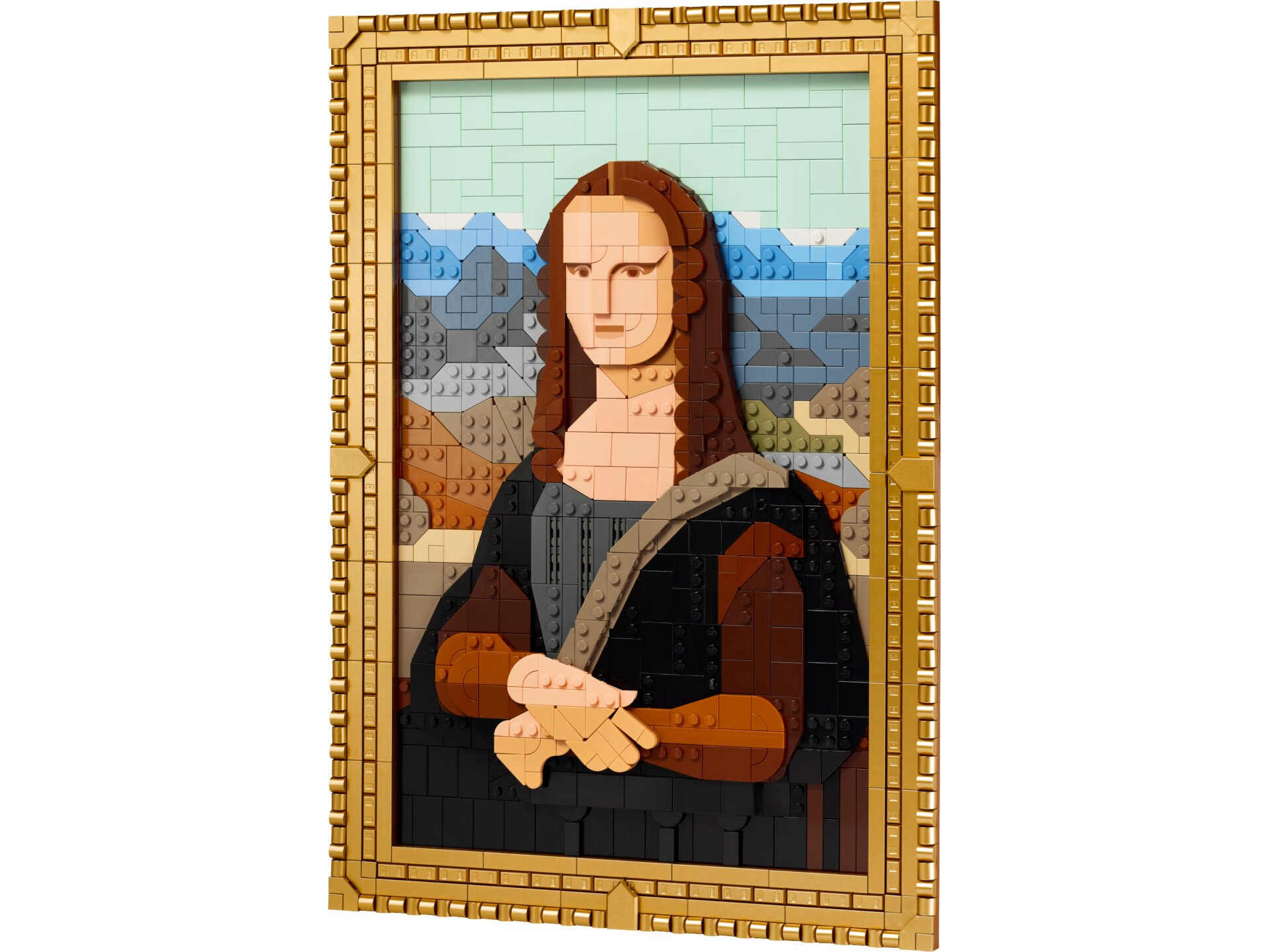 Lego Sanatı Mona Lisa