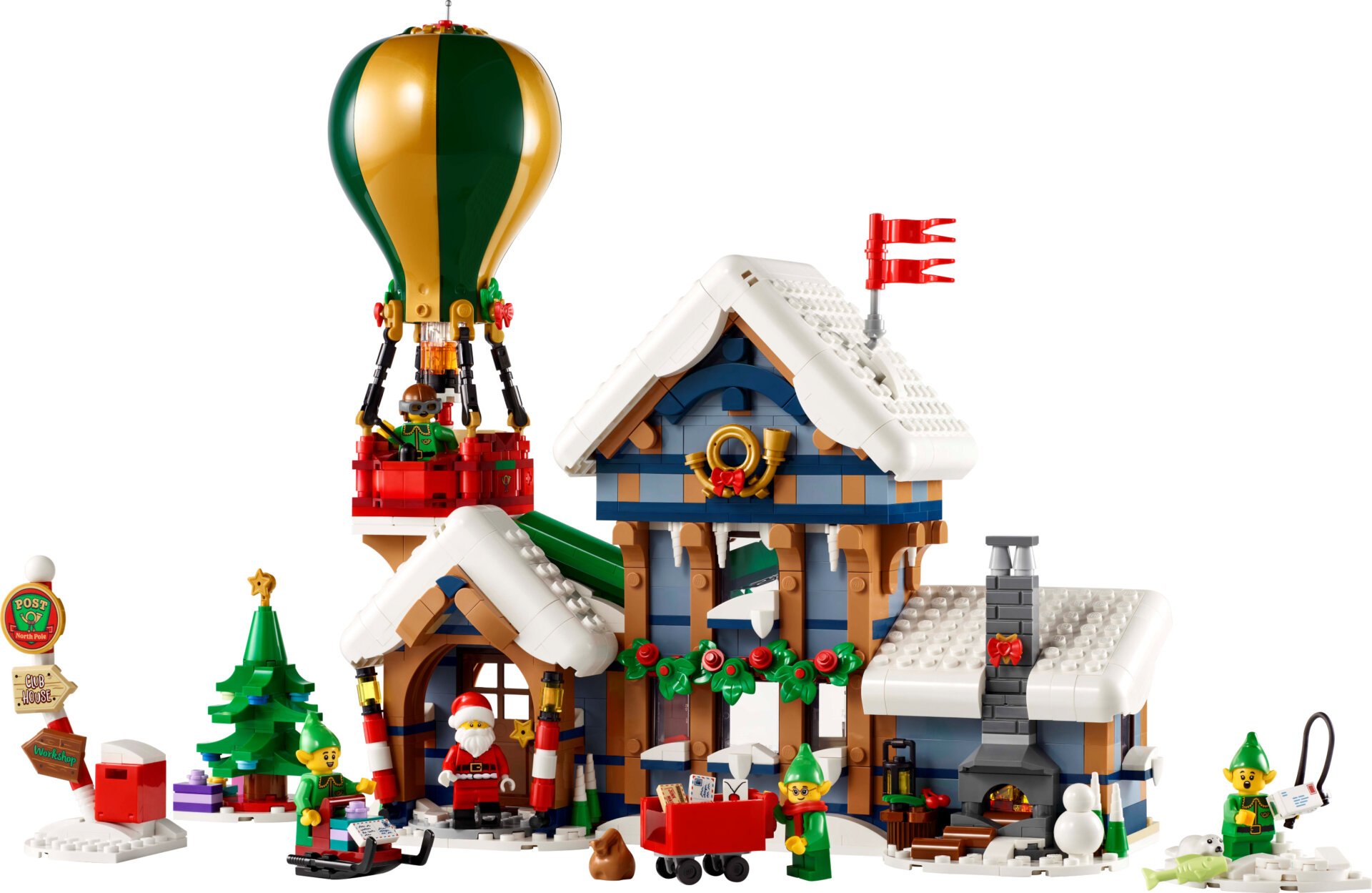 Lego Kış Köyü Noel Baba'nın Postanesi