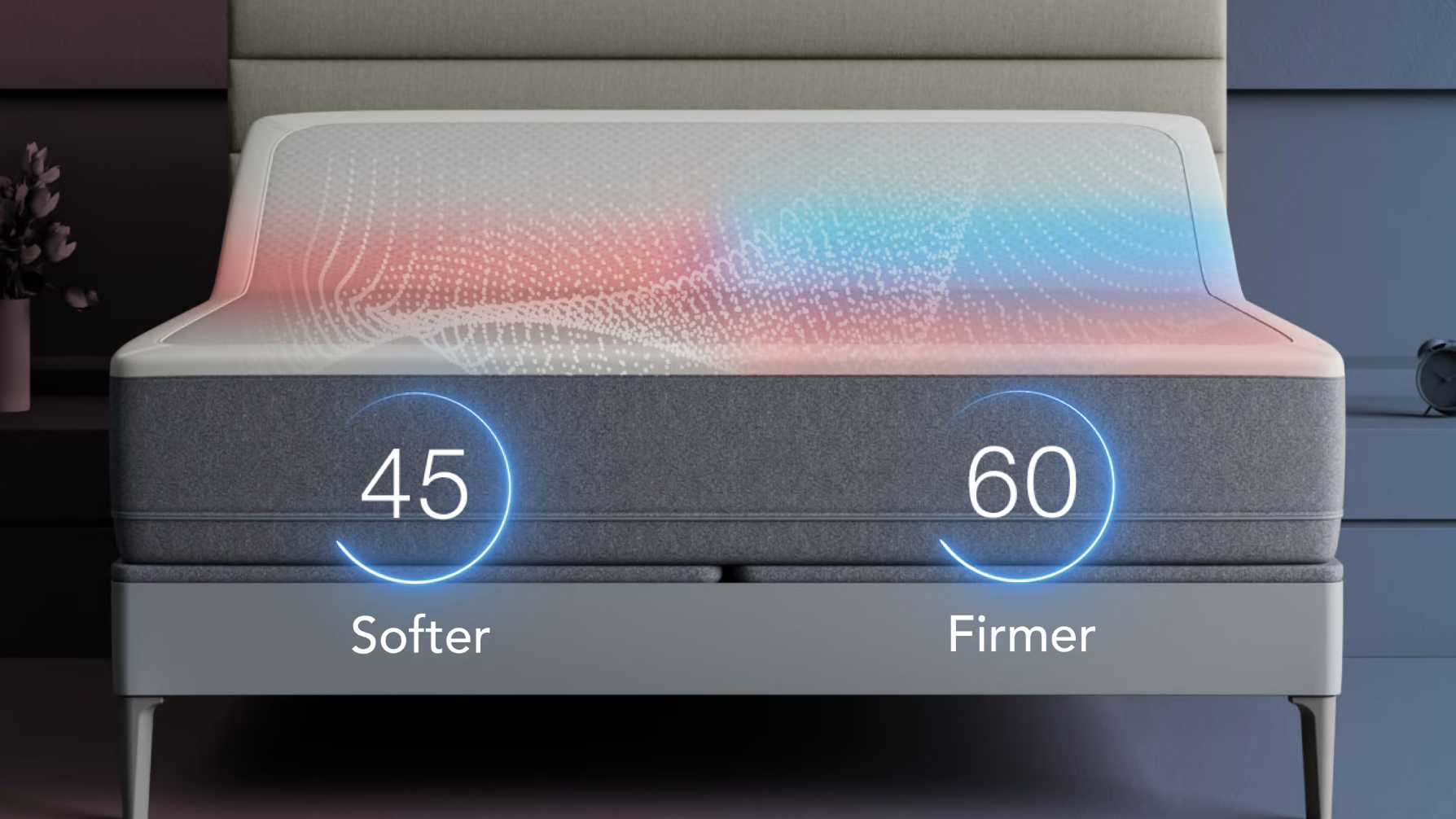 Uyku Numarası Climate360 çift sertlik ve sıcaklık kontrolüne sahip akıllı yatak