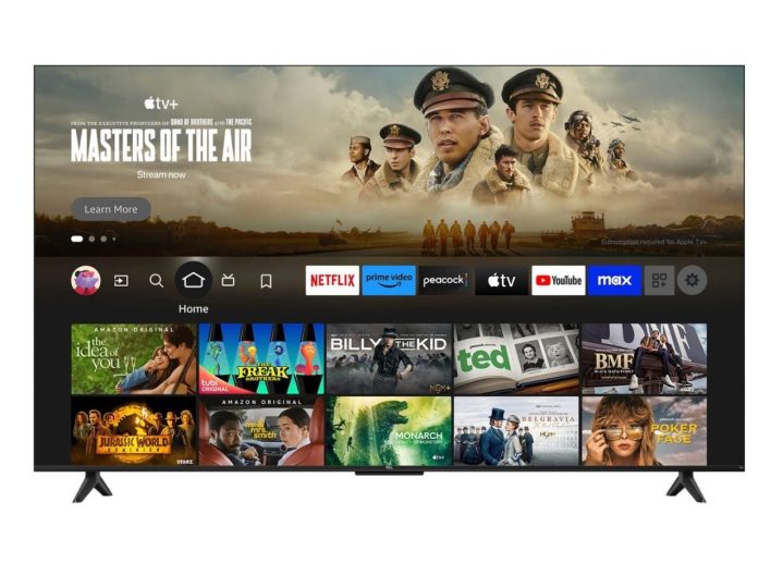 TCL'nin 2024 F35 Fire TV ana ekranı.