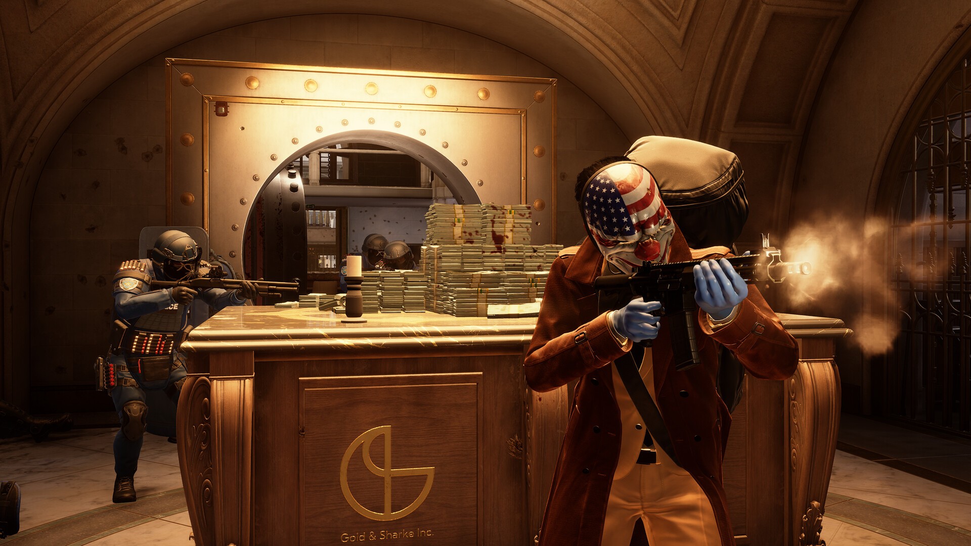 Payday 3 Starbreeze röportajı: Starbreeze FPS oyunu Payday 3'ten bir banka kasası