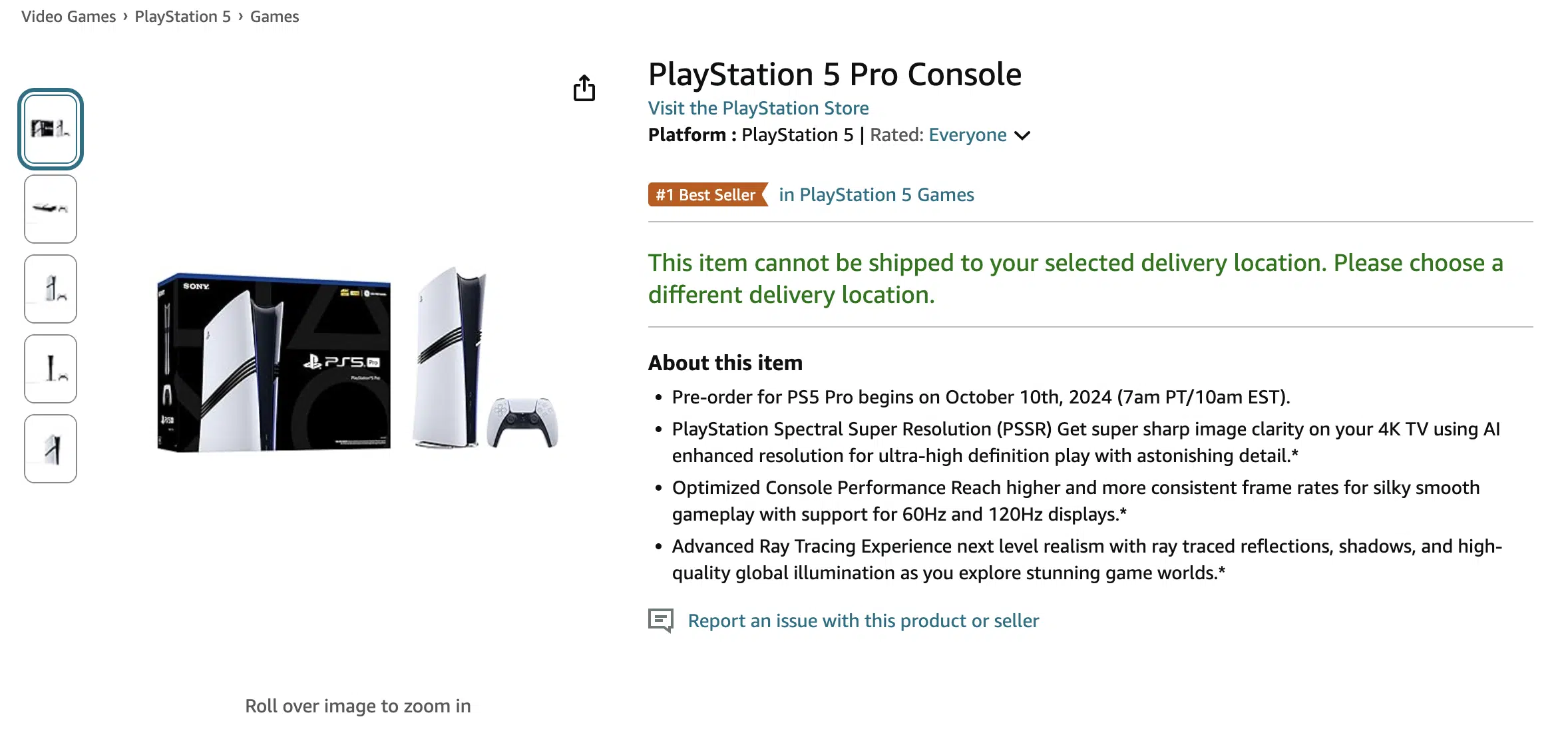 PS5 Pro Artık ABD ve Diğer Ülkelerde Amazon’da En Çok Satan Konsol