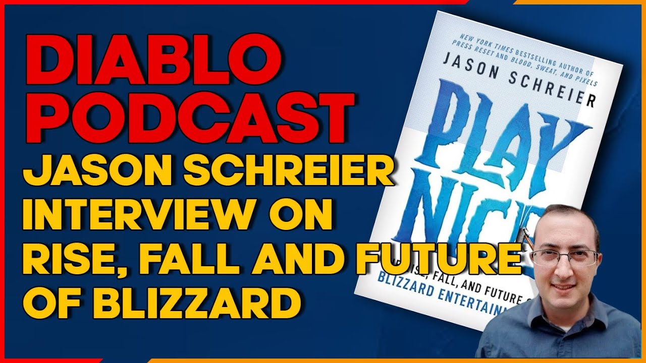 Jason Schreier yeni kitabı The Rise, Fall, and Future of Blizzard hakkında - Diablo Podcast #65 - YouTube