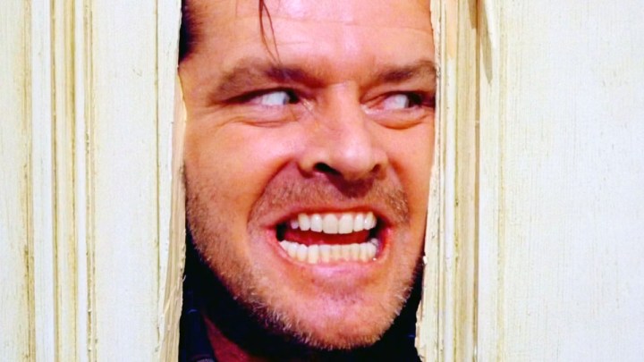 The Shining'deki Jack Nicholson.