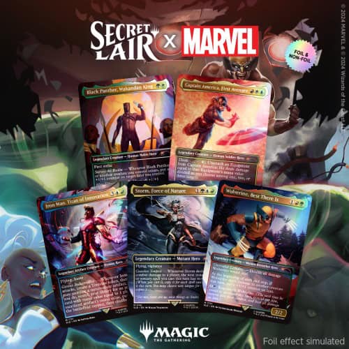 Marvel Secret Lair Magic: The Gathering