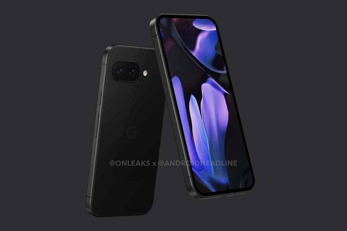 İddia edilen Pixel 9a'nın görüntü işlemeleri. | Resim kredisi – OnLeaks ve AndroidHeadlines - Arızalı Pixel 9 Pro XL, gelecek Pixel 9a'nın harika görünmesini sağlıyor