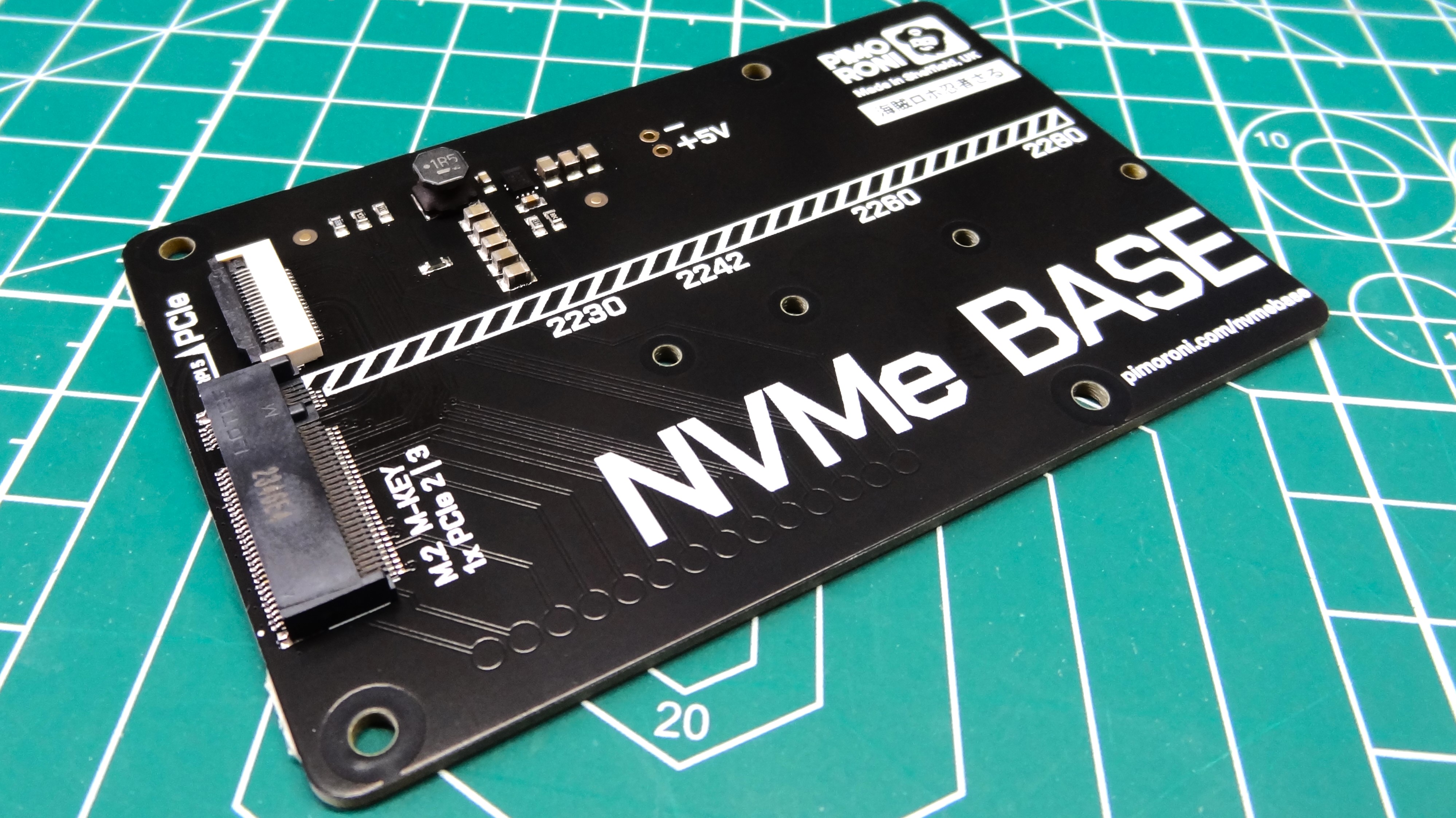 Pimoroni NVMe Tabanı