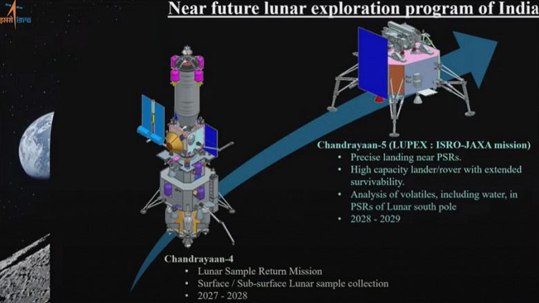 Hindistan yeni bir ay görevine hazırlanıyor: Chandrayaan-4 Ay'ın güney kutbuna gidecek