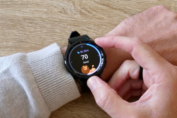 Samsung Galaxy Watch 6 Classic'te uyku takibi.