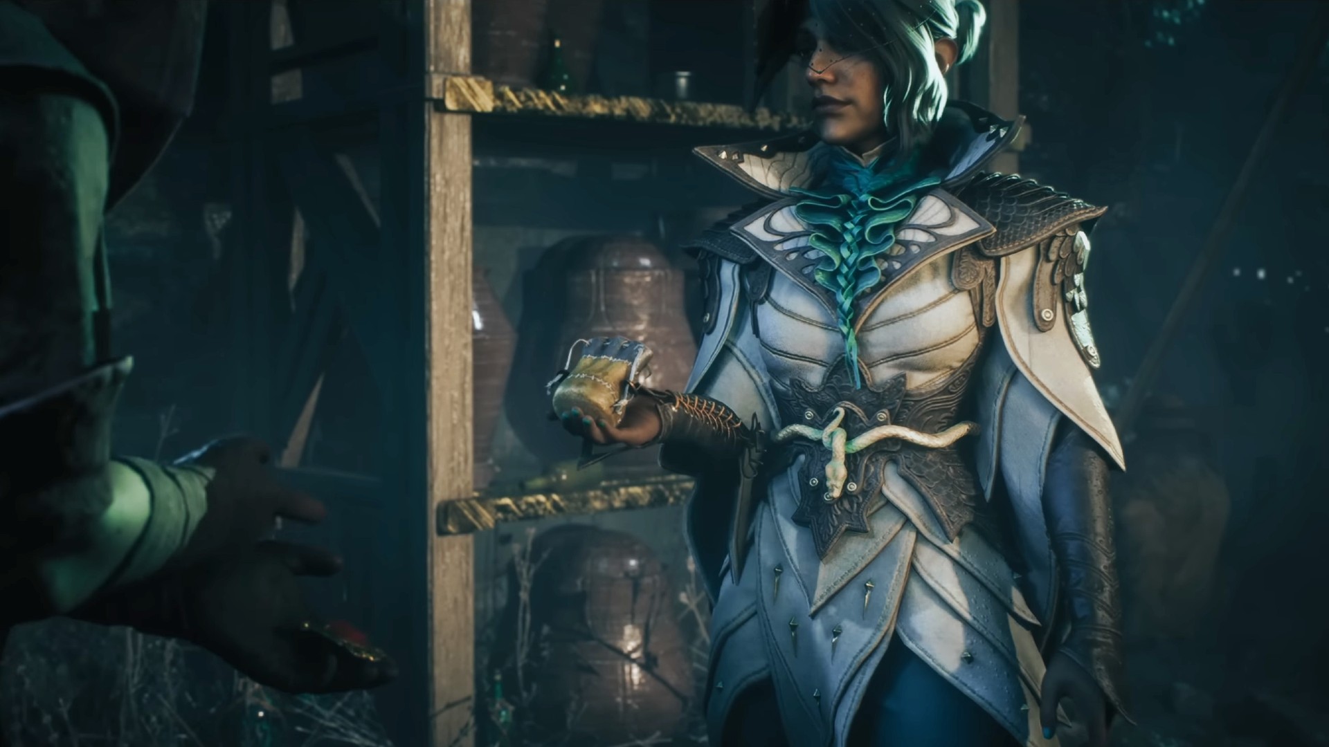 Neve, Dragon Age Veilguard gruplarından biri olan Shadow Dragons'ın bir üyesi.