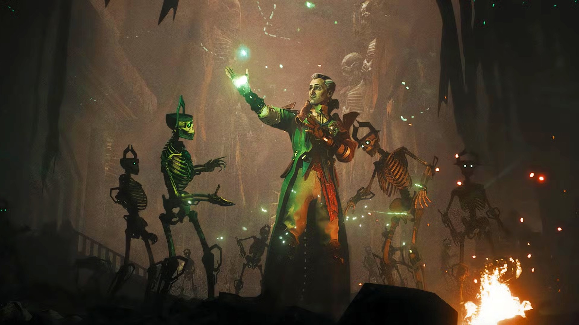 Emmrich, Dragon Age The Veilguard gruplarından biri olan Yas Gözcüleri'nin bir üyesi.