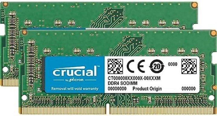 Önemli dizüstü bilgisayar RAM'i DDR4 32GB (2x16GB)