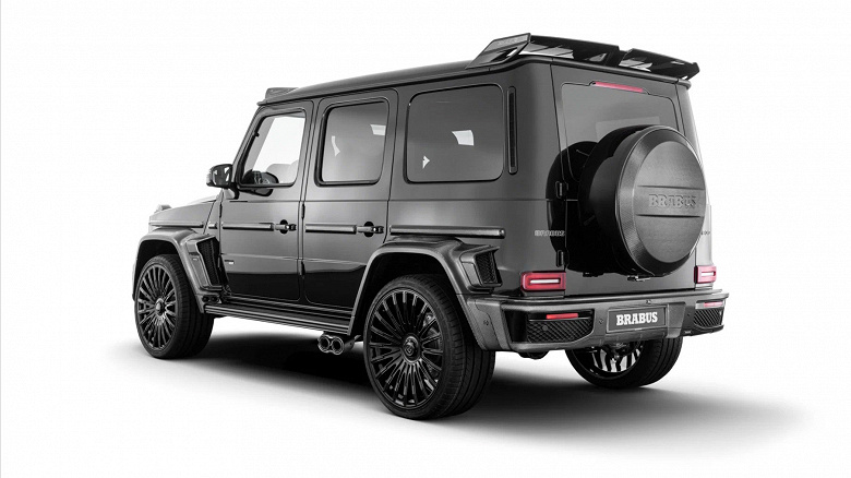 Çok siyah Glendwagen: Brabus'tan Mercedes-AMG G 63 sunuldu