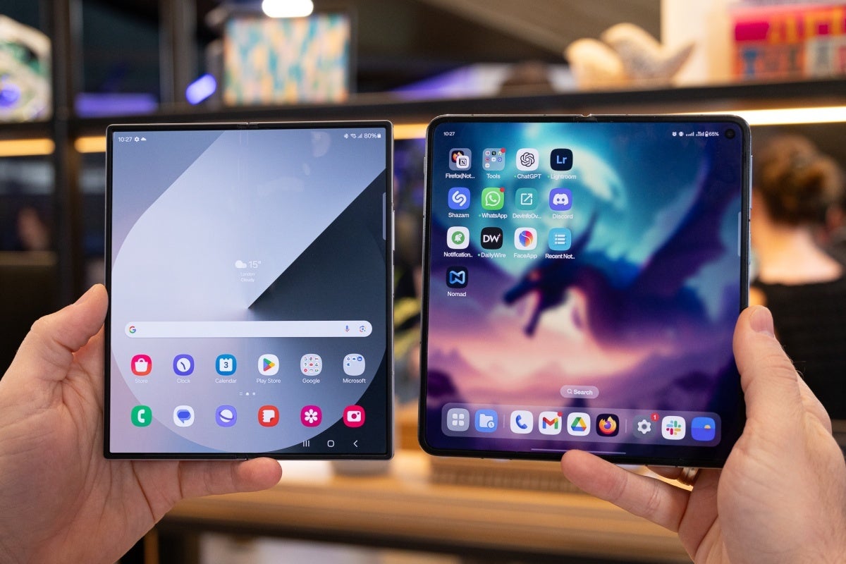 Samsung Galaxy Z Fold 6 ve OnePlus Açık