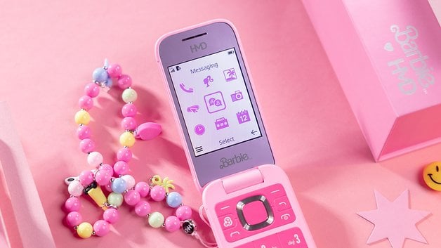 Barbie Telefonunun önden görünümü