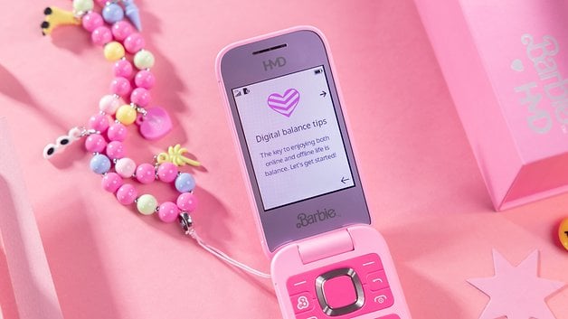 Barbie Telefonunun önden görünümü