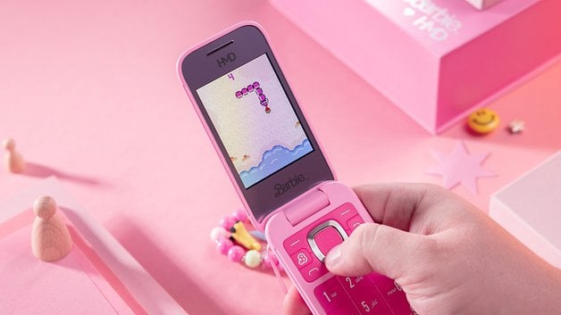 Barbie Telefonunun önden görünümü