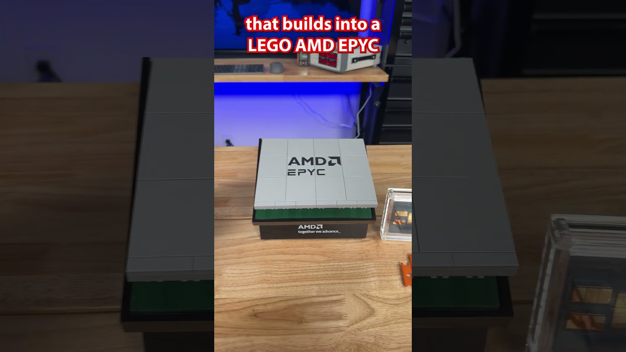 AMD EPYC Cenova LEGO Modeli - YouTube