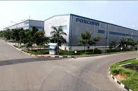 Foxconn'un Hindistan'daki iPhone fabrikası.