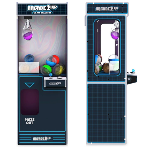 Arcade1Up’ın Yeni Tam Boyutlu Pençe Makinesinde İsteğe Bağlı “Dolandırıcılık” Zorluk Modu Var