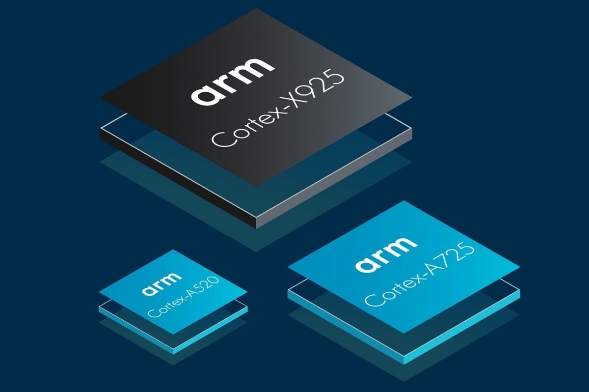 Arm, Cortex-X925, Cortex-A725 ve Cortex-A520 dahil olmak üzere üç yeni CPU çekirdeğini ortaya koyuyor.