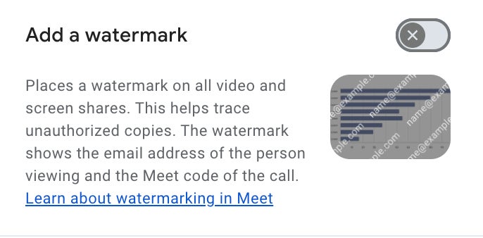 Google Meet güncellemesi, filigran içeriği için yeni Gemini eklentisi ekliyor