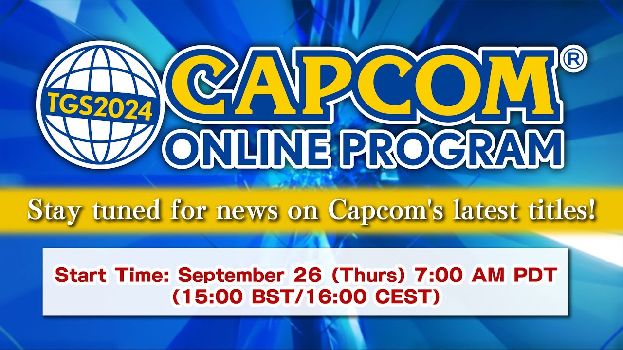 TGS2024 CAPCOM ONLINE PROGRAMI | 2024.9.26ï¼ˆABD - YouTube