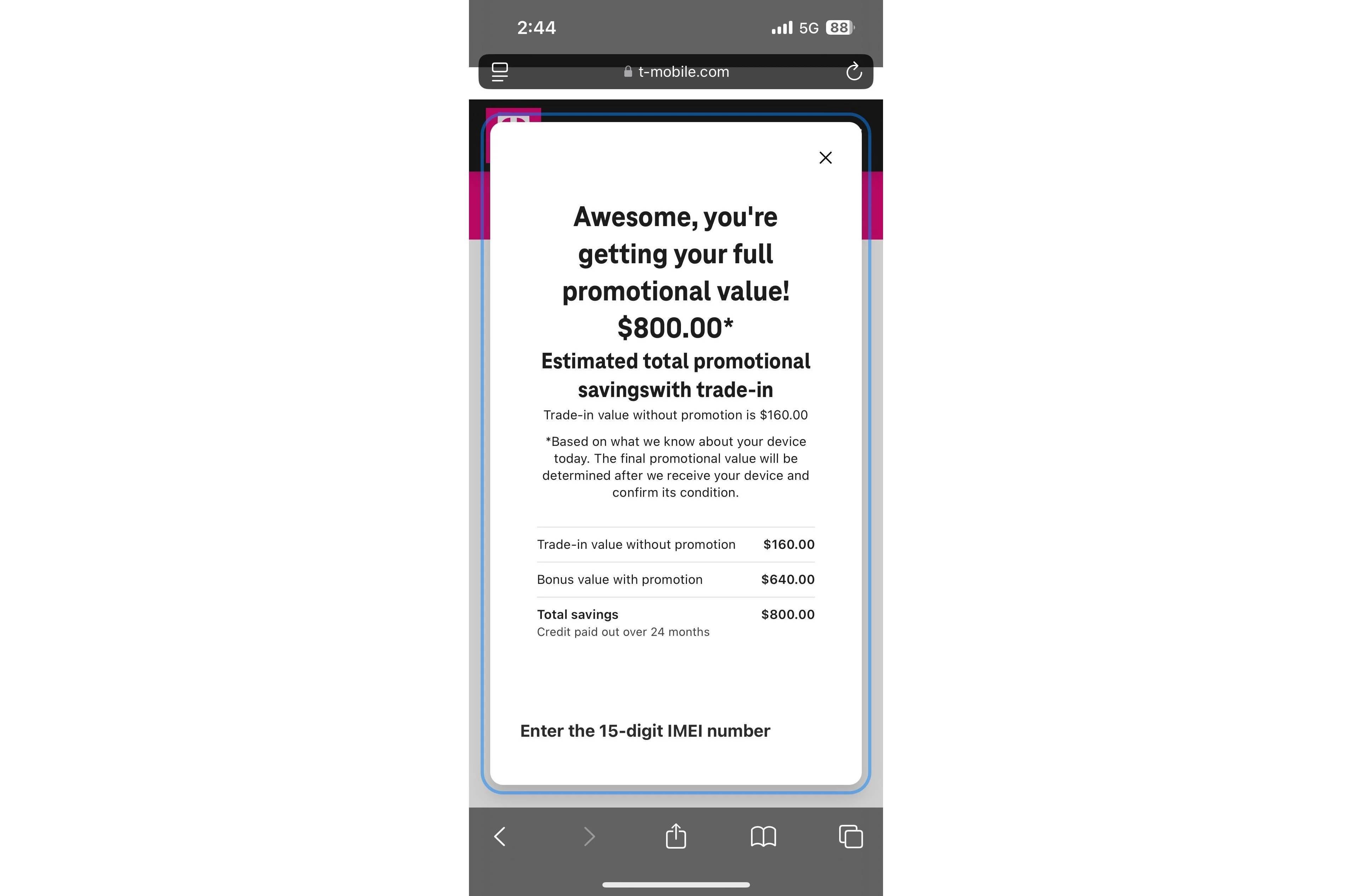 T-Mobile Yıllık Yükseltme