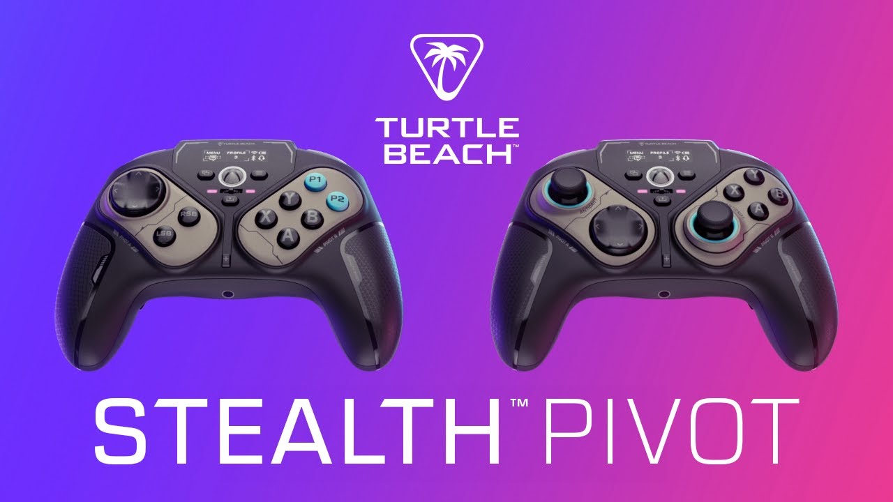 Turtle Beach® Stealth Pivot Kablosuz Akıllı Kontrol Cihazı: Devrim Yaratan Kontrole Yükselme - YouTube