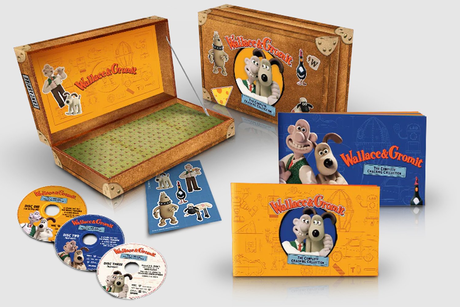 Wallace ve Gromit Çatlama Koleksiyonunu Tamamladı