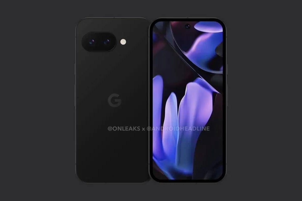 Google Pixel 9a'nın sızdırılmış bir görüntüsü