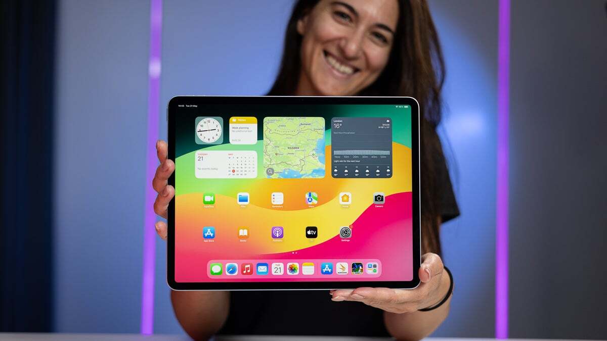 Apple, bu yılın başlarında 13 inç M2 destekli iPad Air'i piyasaya sürdü.