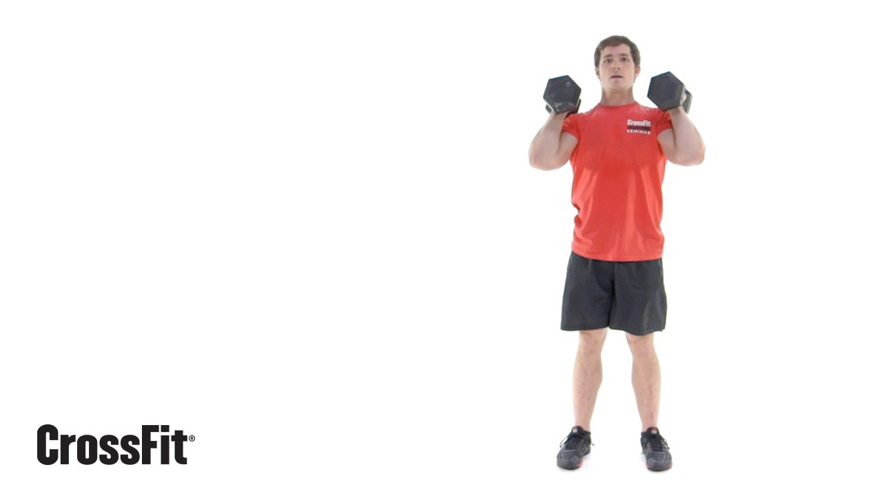 Dumbbell Split Jerk - YouTube