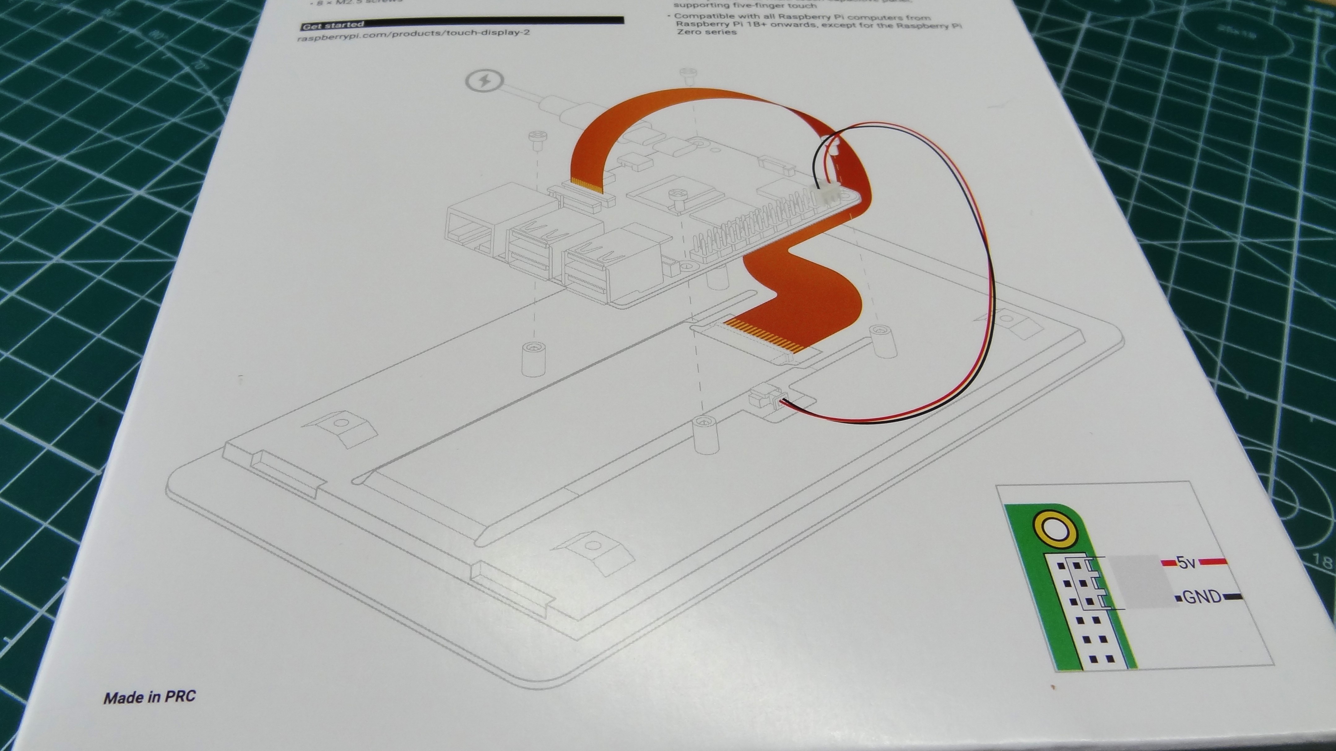 Raspberry Pi Dokunmatik Ekran 2