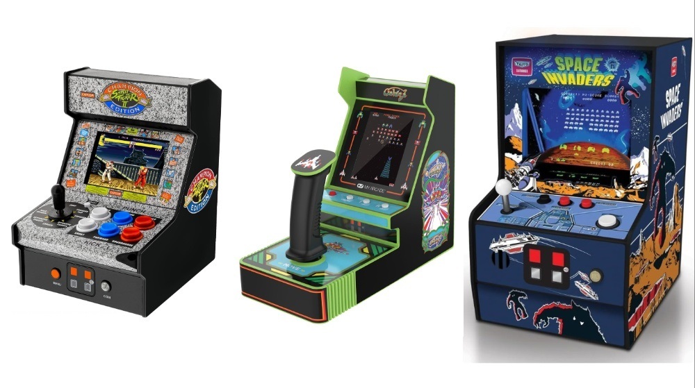 Street Fighter Mikro Oynatıcı, Galaga Joystick Oynatıcı, Space Invaders Mikro Oynatıcı