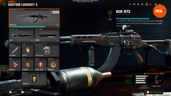 Black Ops 6 AEK-973 sınıfı kurulumu: AEK-973 için en uygun sınıf kurulumu