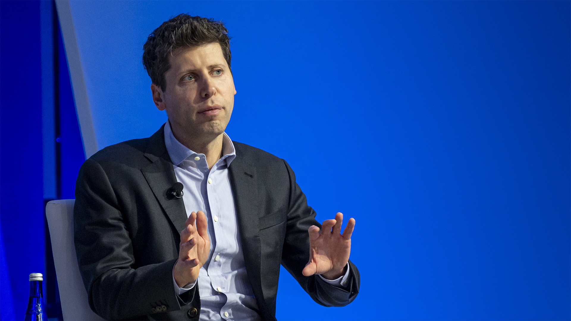 OpenAI'nin CEO'su Sam Altman, 16 Kasım 2023 Perşembe günü San Francisco, Kaliforniya, ABD'de düzenlenen Asya-Pasifik Ekonomik İşbirliği (APEC) CEO Zirvesi sırasında.