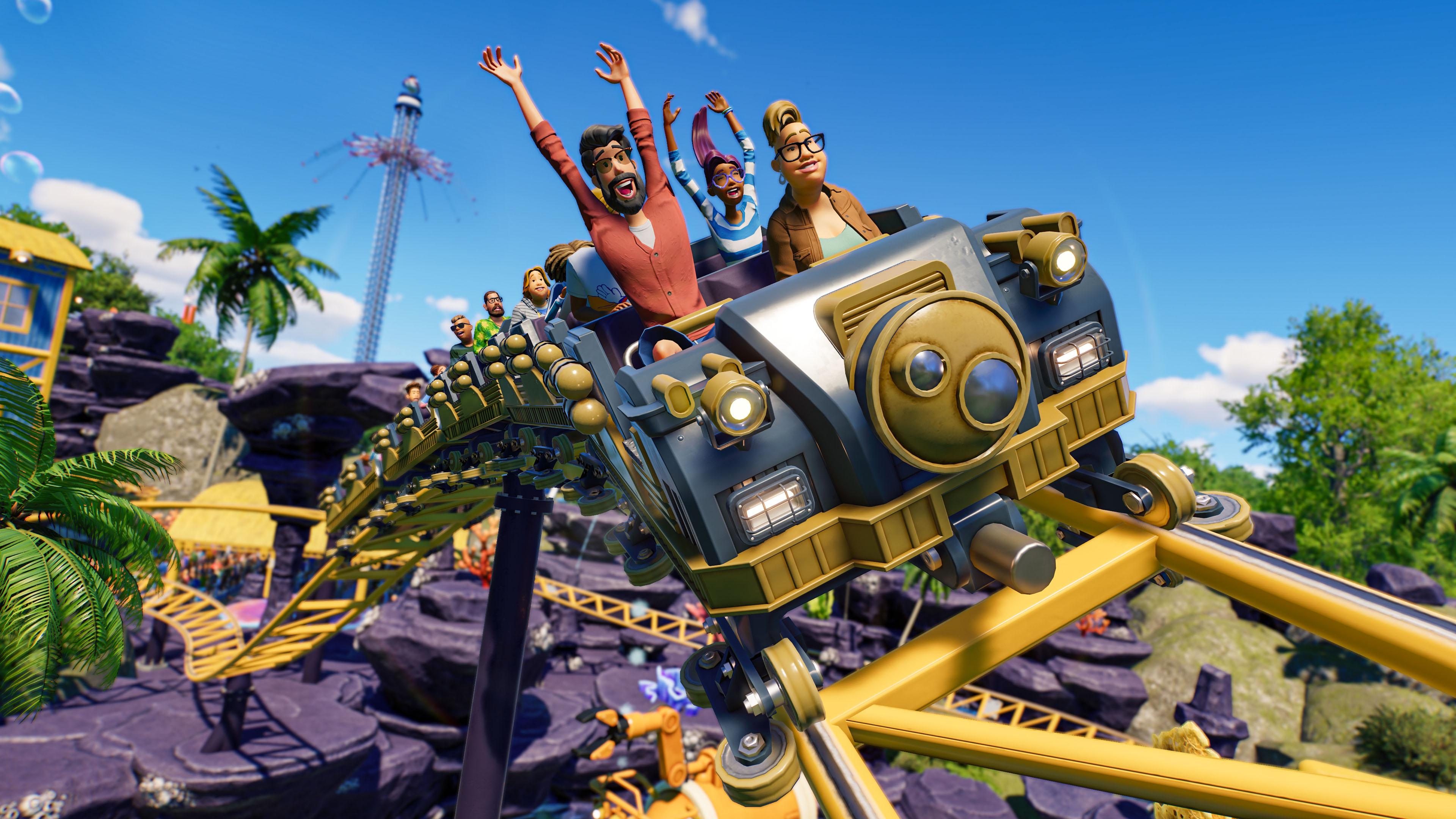 Planet Coaster 2'nin ekran görüntüleri