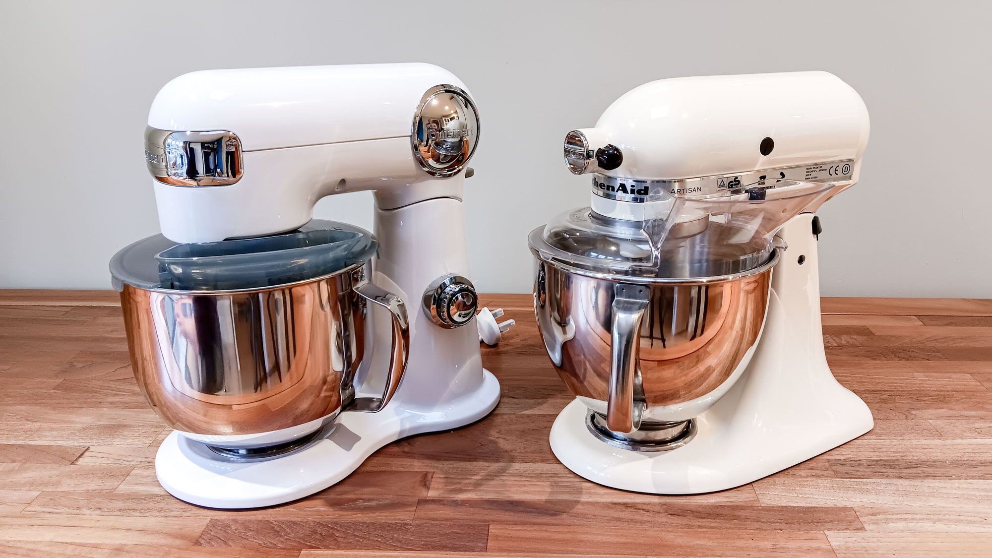 Cuisinart Precision Master ve KitchenAid Artisan stand mikseri