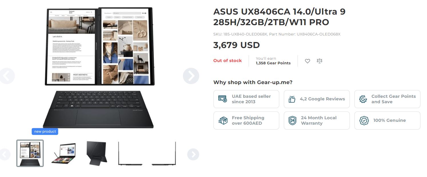 ASUS Core Ultra 9 285H'yi Geliştirin