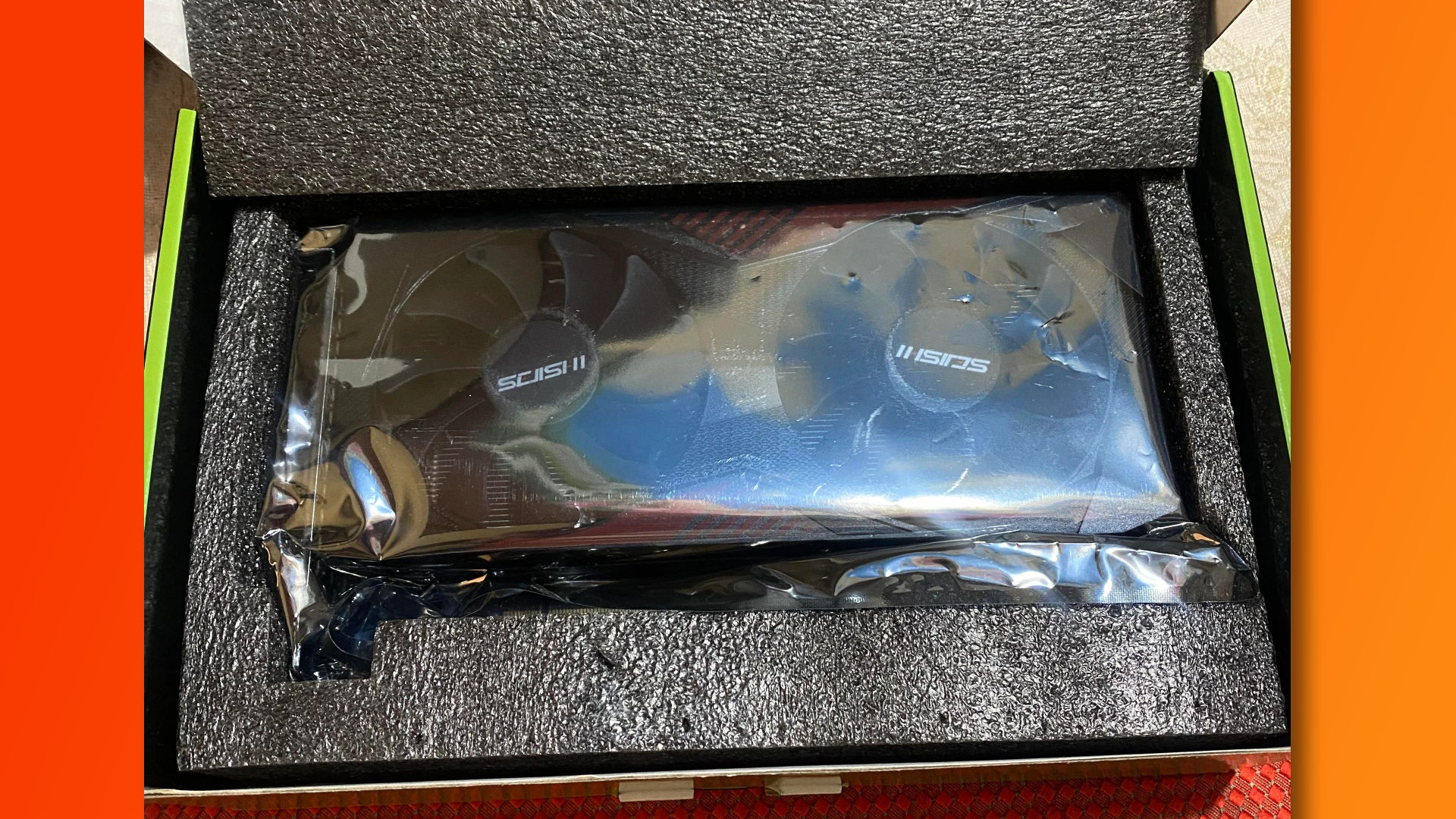 temu-rtx-3060-kutu açıldı Temu'da bir Redditor tarafından kazanılan RTX 3060'ın açık kutusu