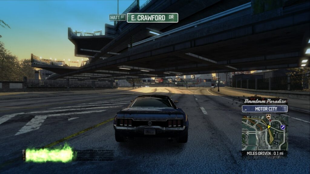 Burnout Paradise, PS3'te harika bir yarış oyunudur.