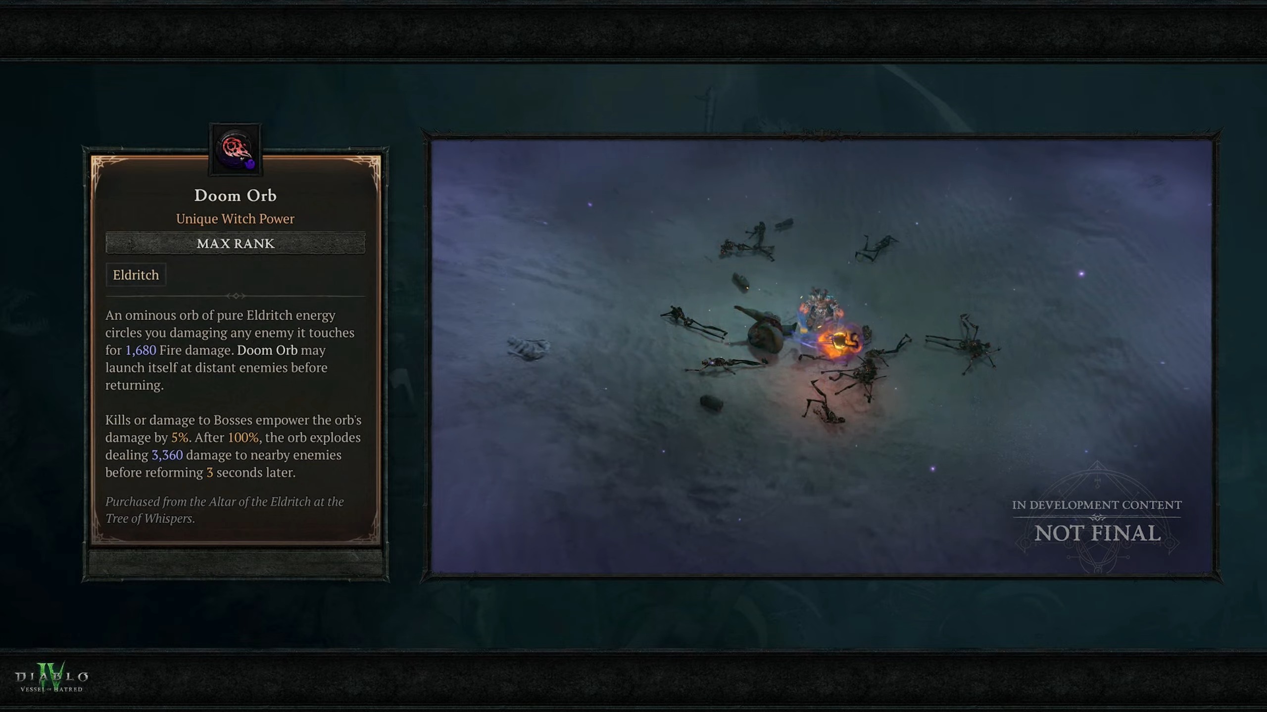 Diablo 4 büyücülük güçleri