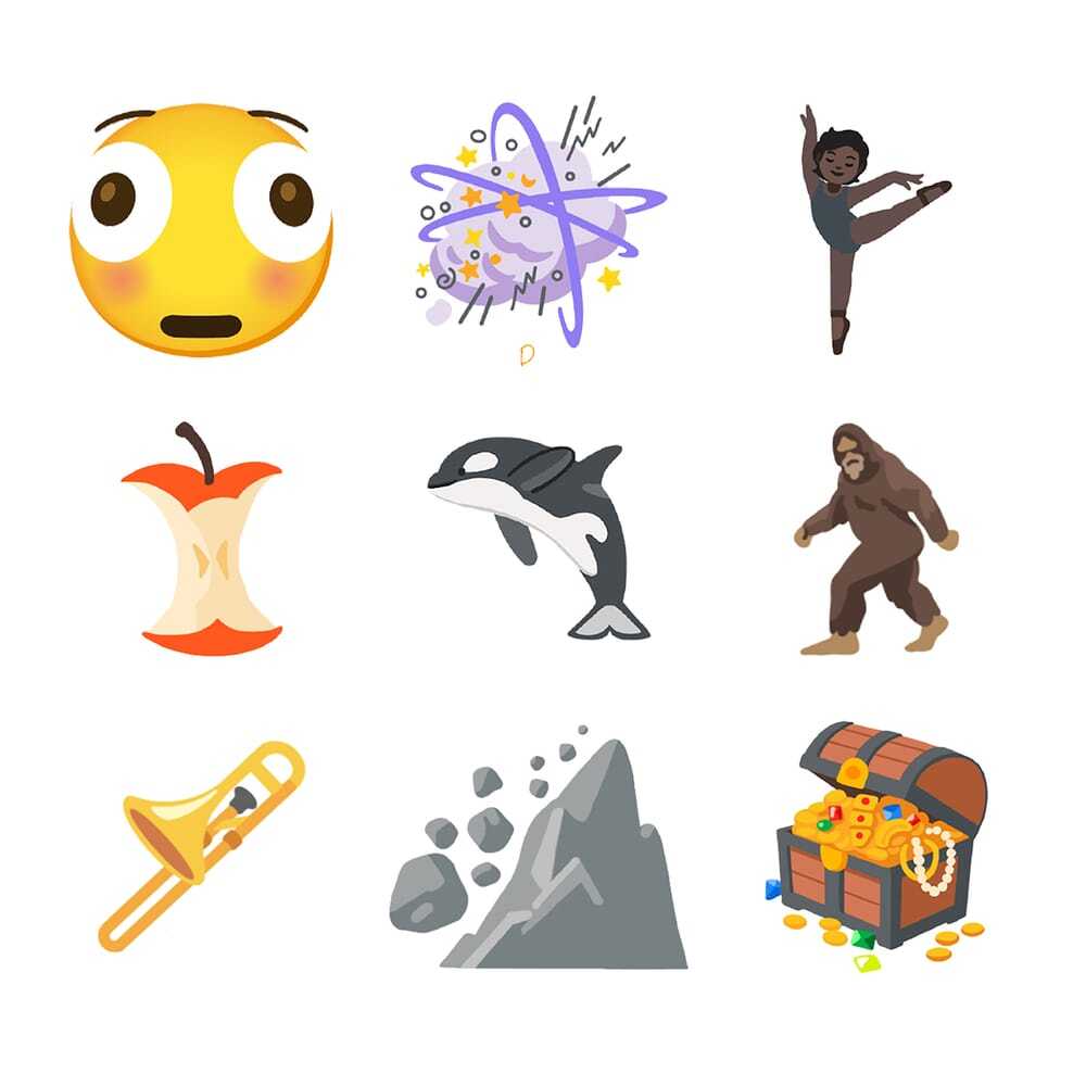 Emoji 17.0 için önerilen yeni emojilerden bazıları