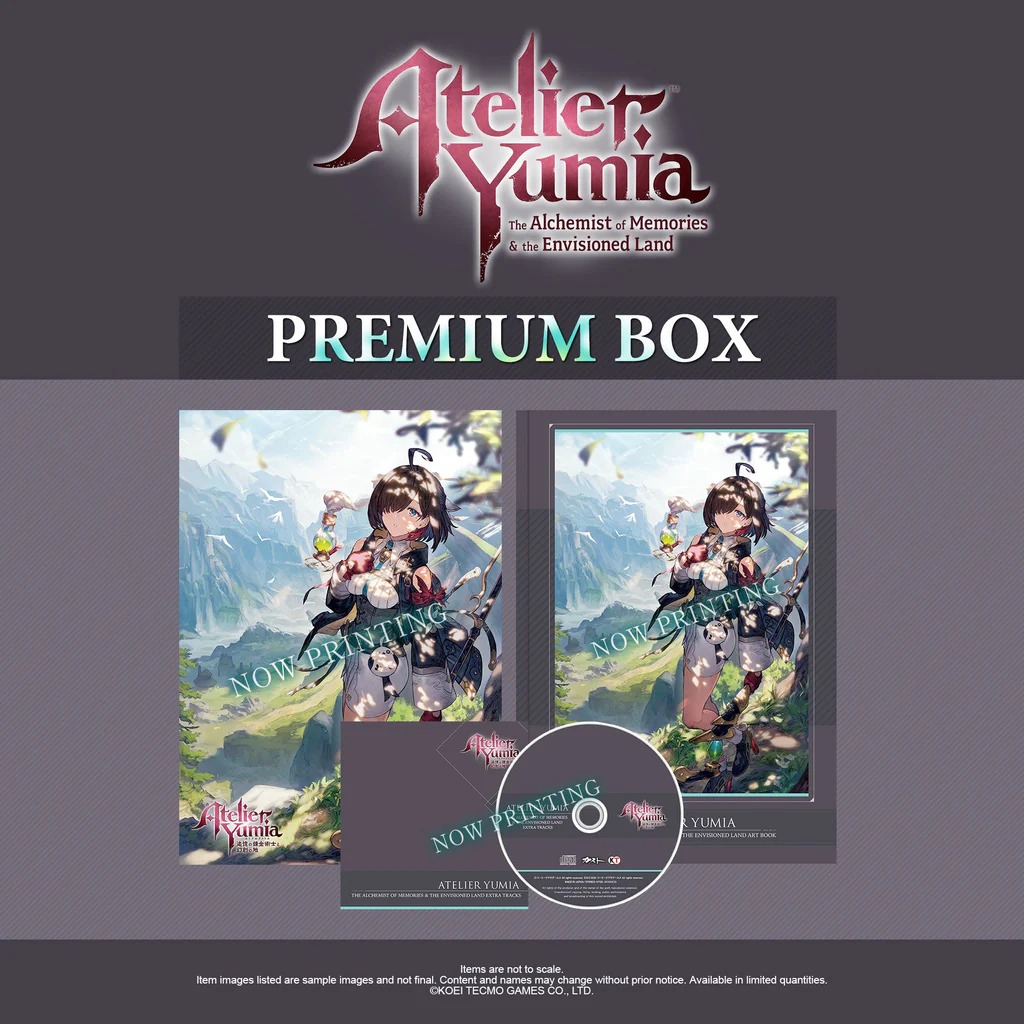 Atelier Yumia'nın Premium Box sürümünün içeriği