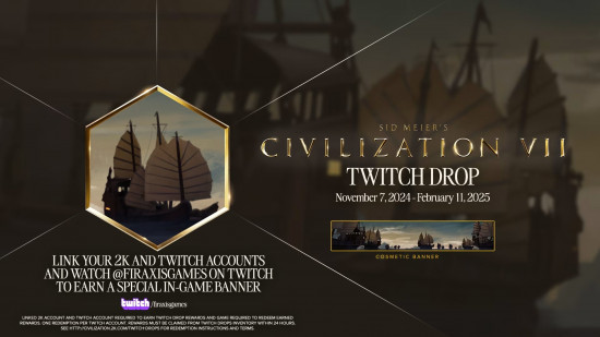 Civilization 7 Twitch dropları ve nasıl talep edileceği