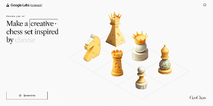 Google'ın GenChess oyunu