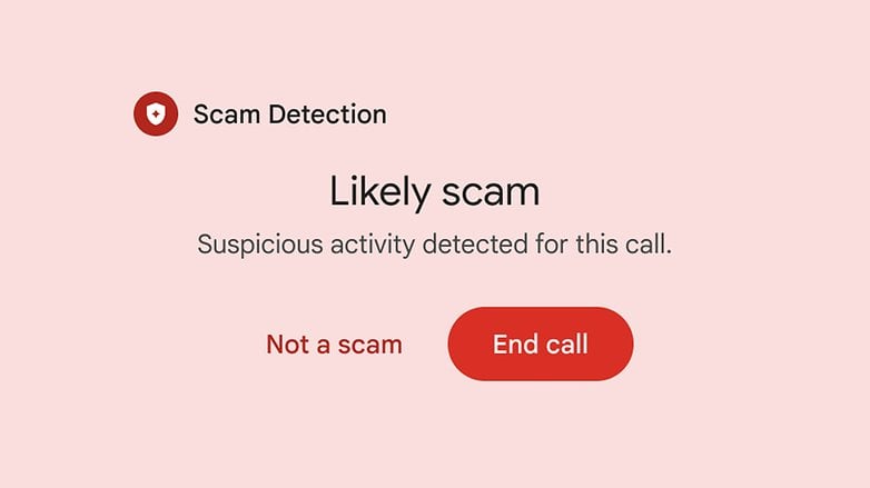 Google'dan güvenlik mesajı içeren ekran görüntüsü